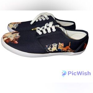The Bradford Exchange Cat Art Sneakers